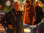 Pierce Brosnan (center) dining with sons Christopher (left) and Dylan (right) in Notting Hill, London, November 2025