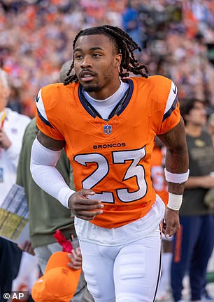 Broncos rookie cornerback Jahdae Barron referenced Taylor Swift after the 22-19 win over the Chiefs