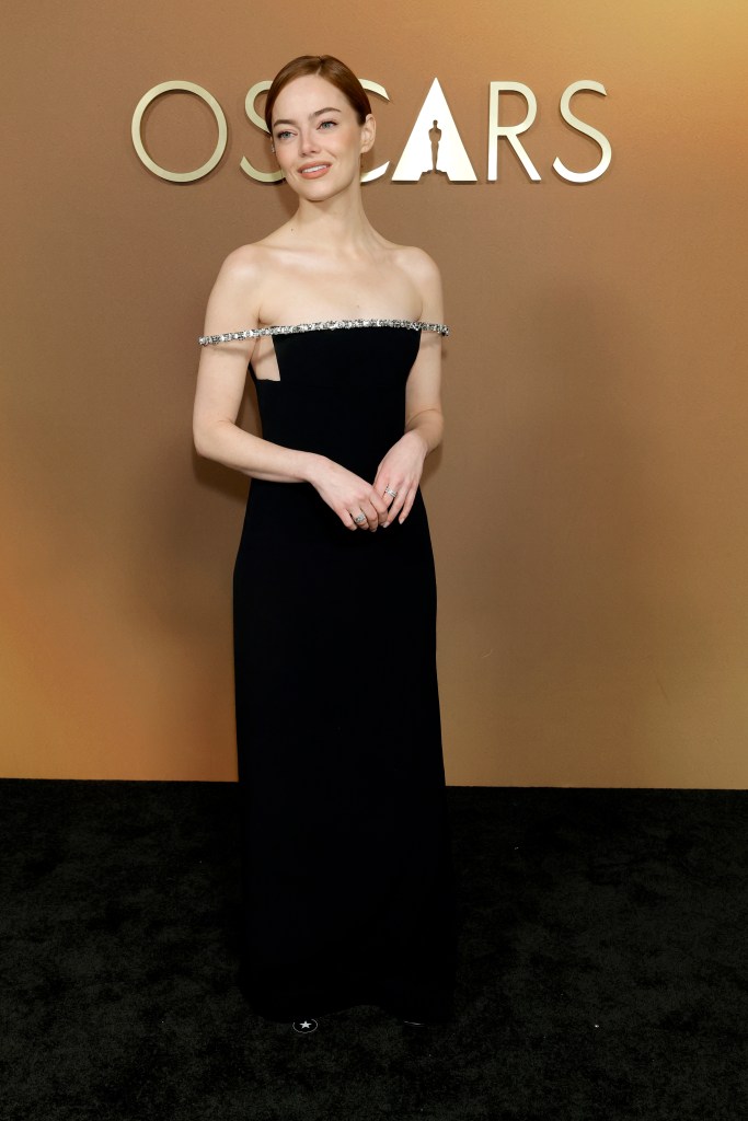 Emma Stone attends the 2025 Governors Awards