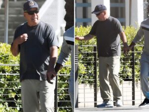 Bruce Willis walks along a Los Angeles beach during a rare public outing, November 2025. Credit: The Image Direct.