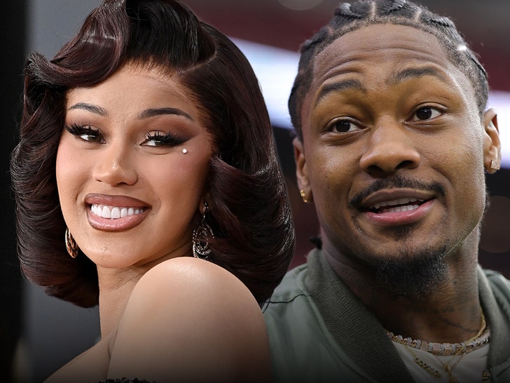 Cardi B and Stefon Diggs