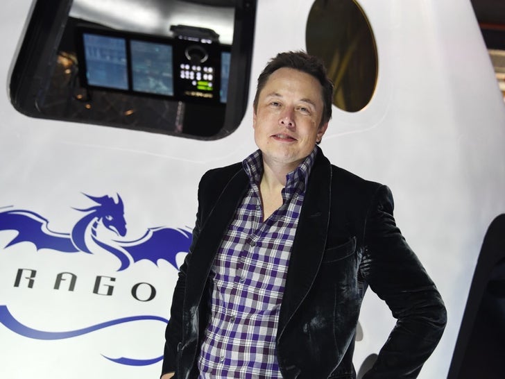Elon Musk at work