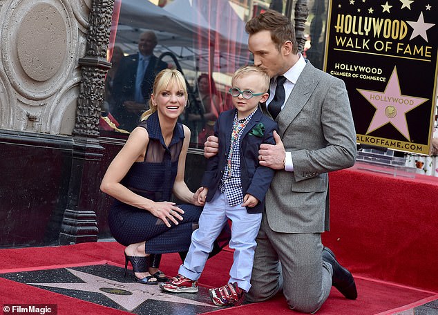 Chris Pratt and Anna Faris in 2017, the year they announced their separation before finalizing divorce in 2018