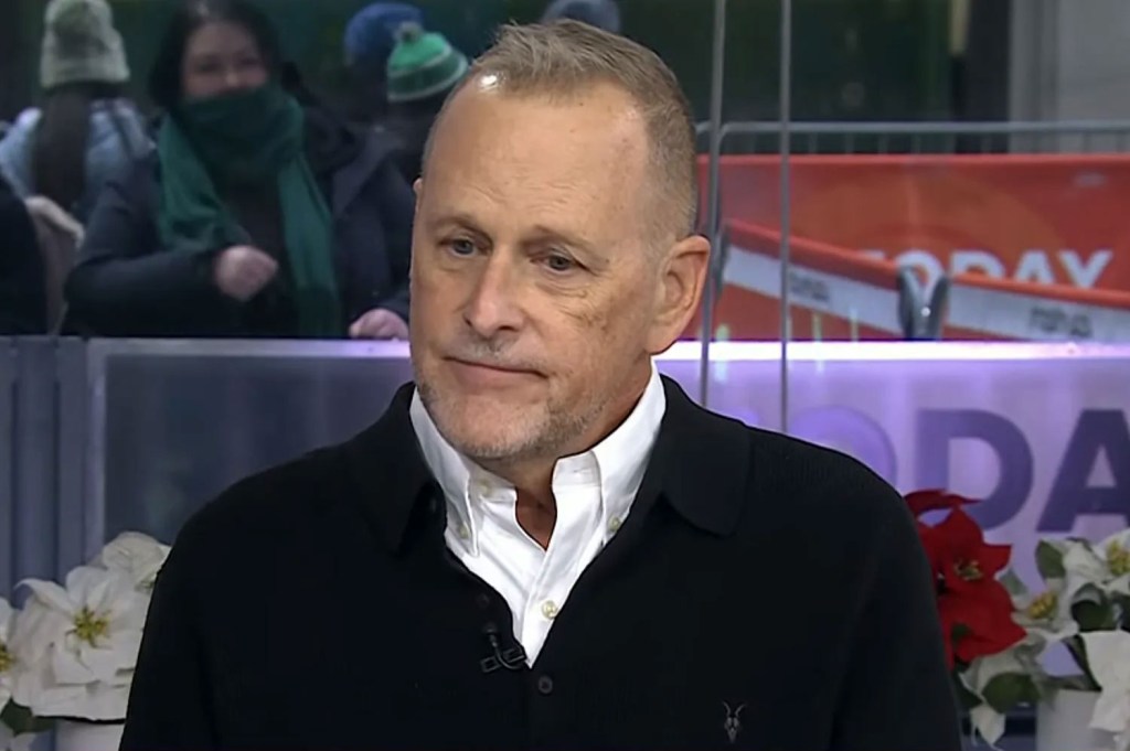 Dave Coulier on NBC's Today show discussing his tongue cancer diagnosis.