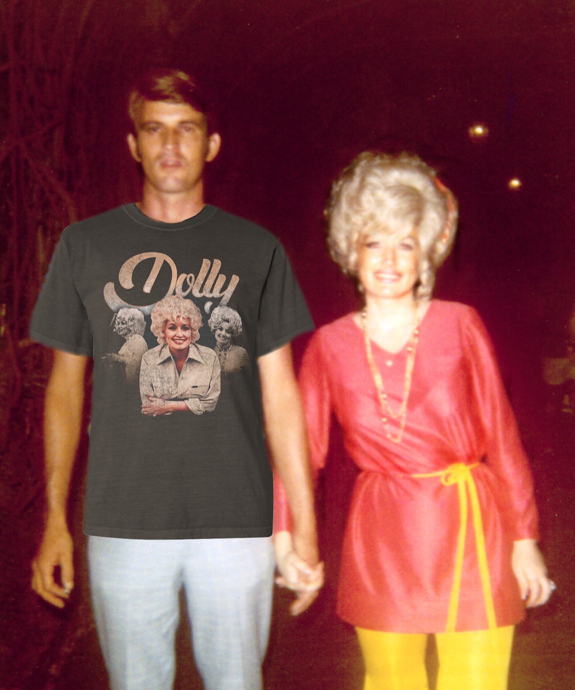 Dolly Parton and Carl Dean.