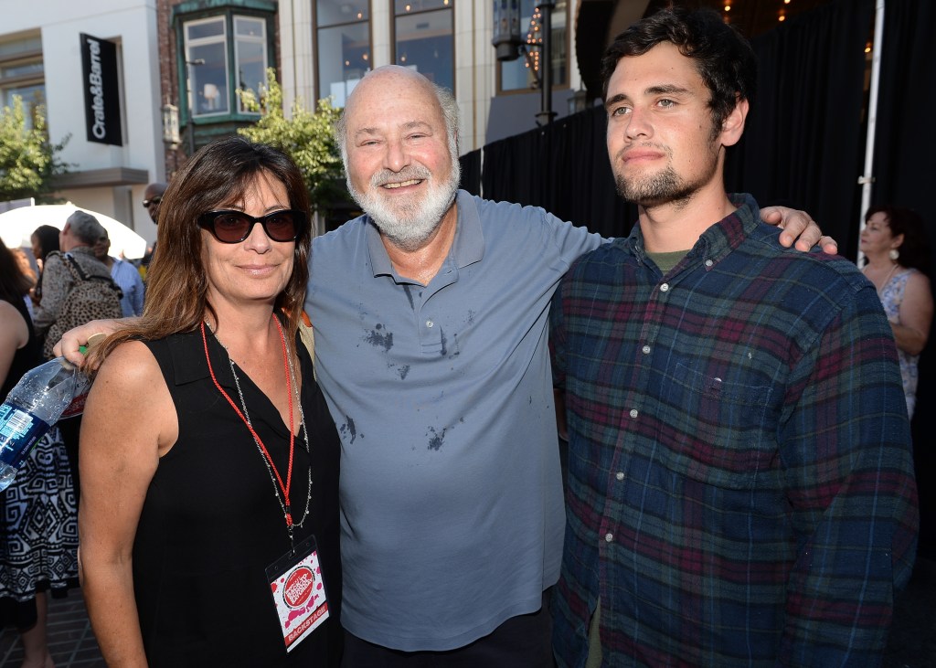 Rob Reiner with Michele Singer Reiner and their son Nick Reiner at a Teen Vogue event
