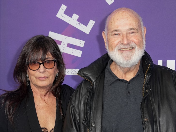 Rob Reiner with his wife, Michele Singer Reiner