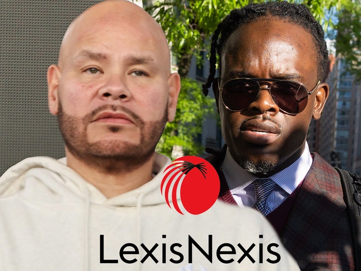 Composite image of Fat Joe and attorney Tyrone Blackburn