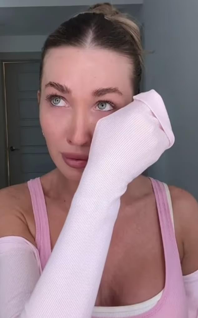 Kate Cassidy in a close-up selfie