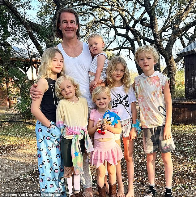 The fundraiser noted that donations 'will help cover essential living expenses, pay bills, and support the [Van Der Beek] children's education' - DailyMailUS
