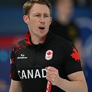 Canadian curler Marc Kennedy - DailyMailUS