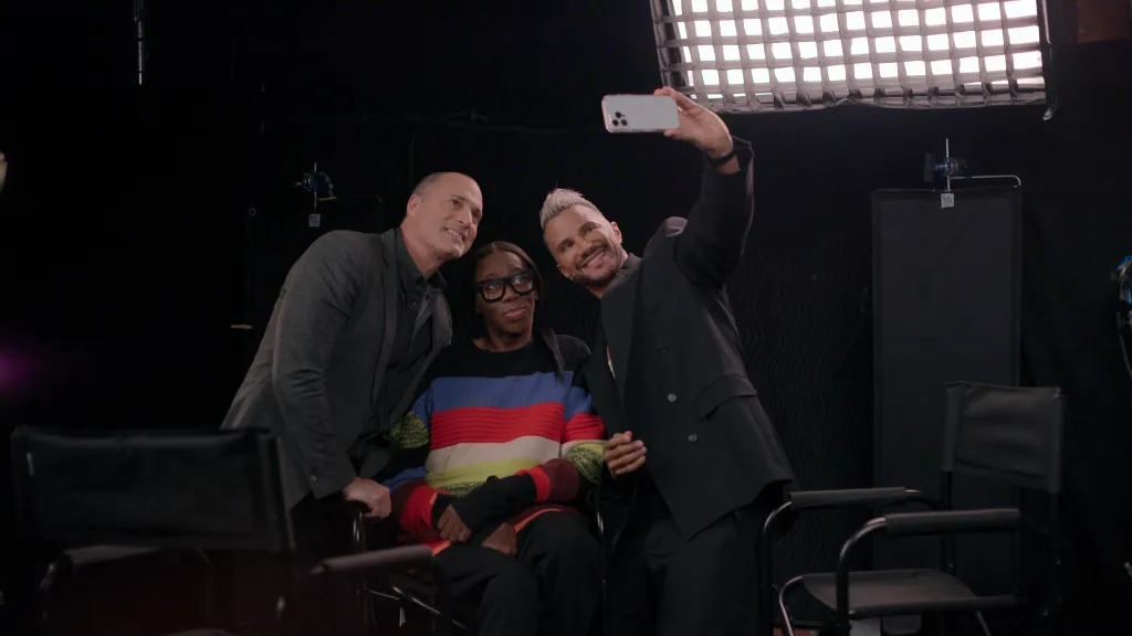 Nigel Barker, Miss J Alexander, and Jay Manuel together during the Netflix docuseries.