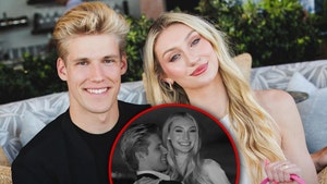Cameron Brink with fiance Ben Felter