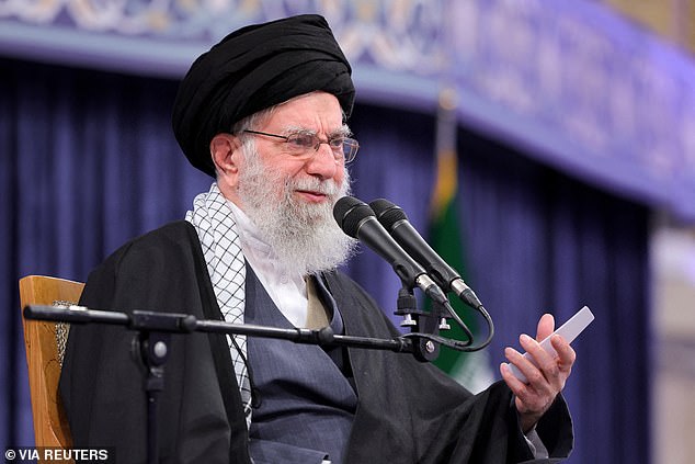 Iran's Supreme Leader Ayatollah Ali Khamenei speaks in Tehran on February 17, 2026