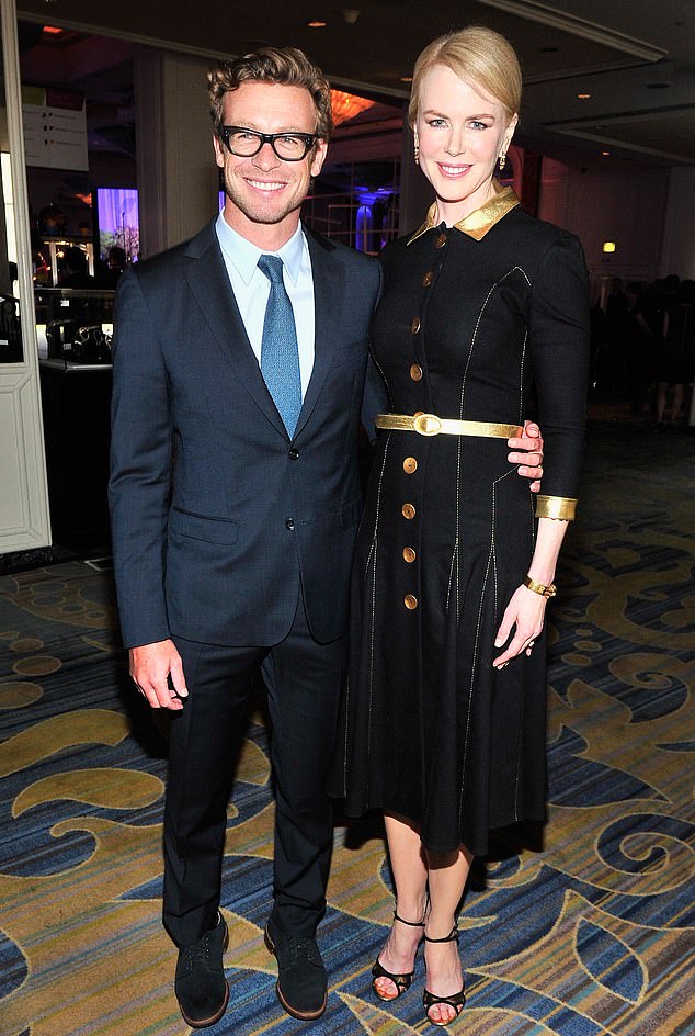 Nicole Kidman and Simon Baker pictured together in 2013