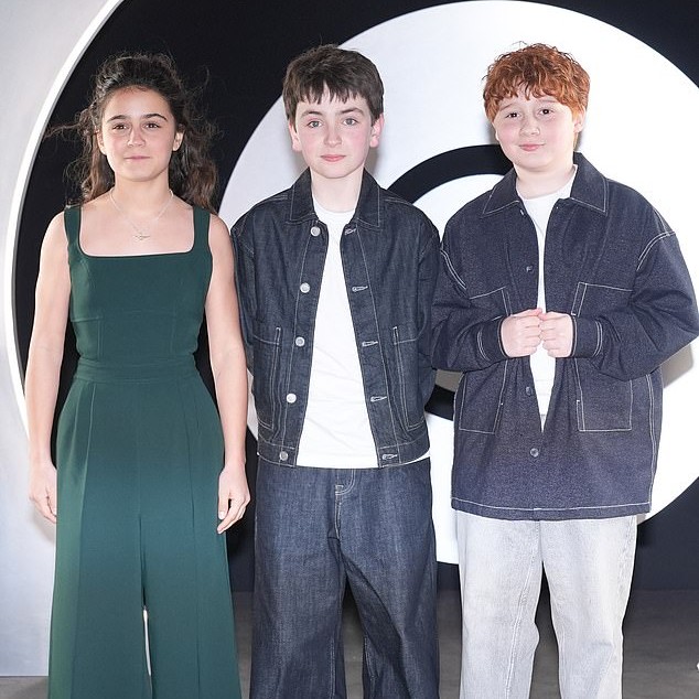 First announced in 2023, the HBO adaptation will see young Scottish actor Dominic McLaughlin, 12, take on the role of the Boy Who Lived along with Arabella Stanton, 11, and Alastair Stout, also 12, as Hermione Granger and Ron Weasley - Daily Mail