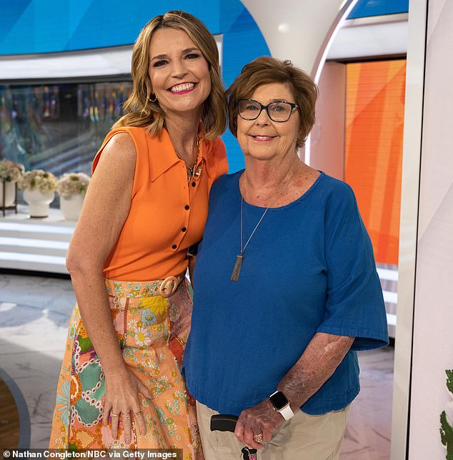 The veteran anchor spent weeks in Tucson, Arizona but returned to New York as the search continues for her 84-year-old mother, Nancy, who vanished from her home on February 1 - Daily Mail US