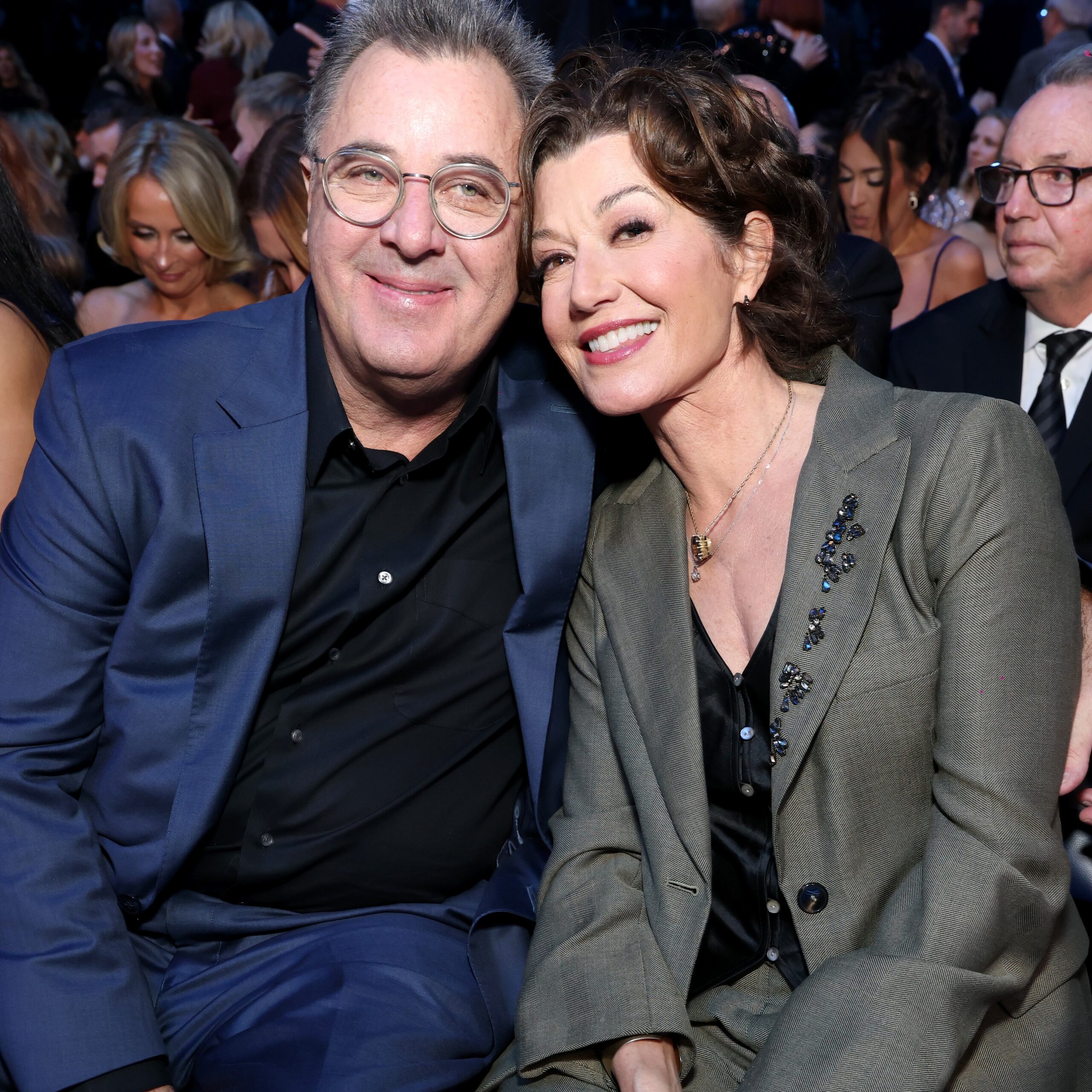Vince Gill and Amy Grant at the Country Music Association Awards in Nashville, Tennessee, on Nov. 19, 2025. - Kevin Mazur/Getty Images for CMA