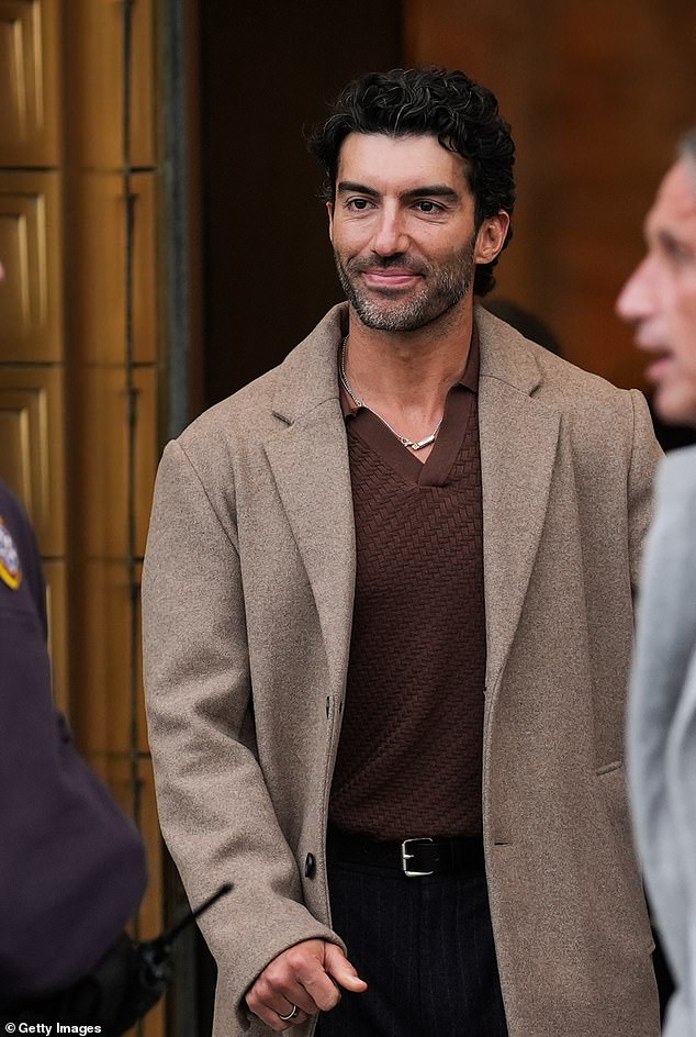Justin Baldoni at a February 12 event.
