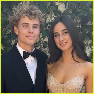 Lead image: Matt Bomer's Son Walker Attends Prom With Billie Lourd's Sister Ava - Just Jared