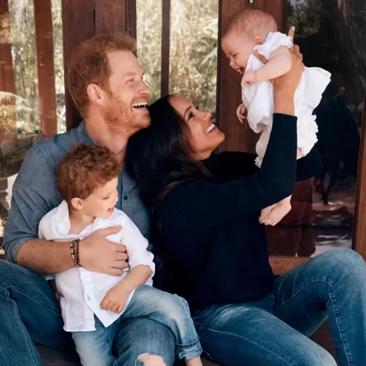 Meghan Markle's upcoming Mother's Day collection for her As Ever lifestyle brand includes candles inspired by her and Prince Harry's children (seen above with their parents), Prince Archie and Princess Lilibet. - Alexi Lubomirski / Duke and Duch