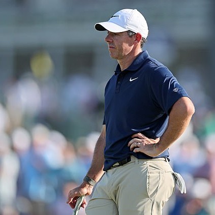 It was a frustrating final round at Aronimink for McIlroy, who failed to mount a challenge - Daily Mail US