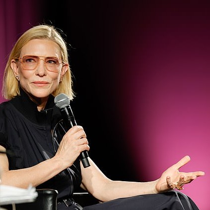 Blanchett, 57, was speaking at the Cannes film festival during an 'in conversation' event on Sunday - Daily Mail US