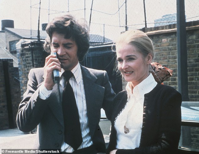 Claire Nielson with Patrick Mower in ITV's Special Branch