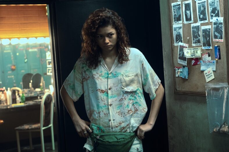 Zendaya as Rue in Euphoria season three