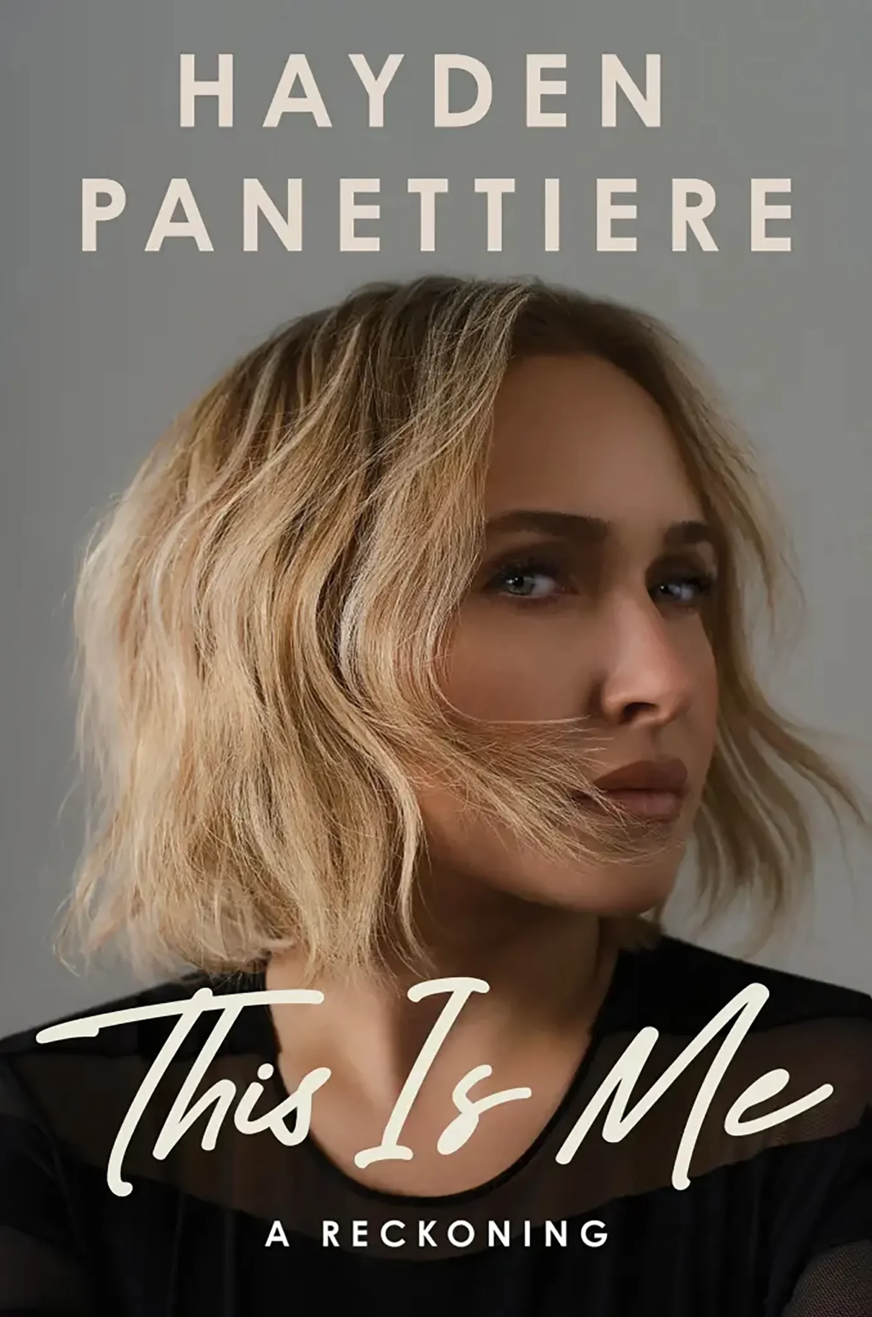 Book cover for 'This Is Me: A Reckoning' by Hayden Panettiere.