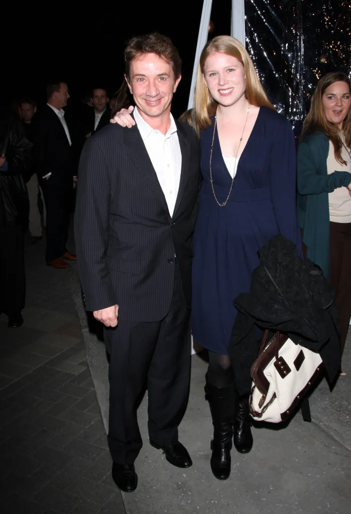 Martin Short and his daughter Katherine at The Spiderwick Chronicles Los Angeles premiere in 2008.