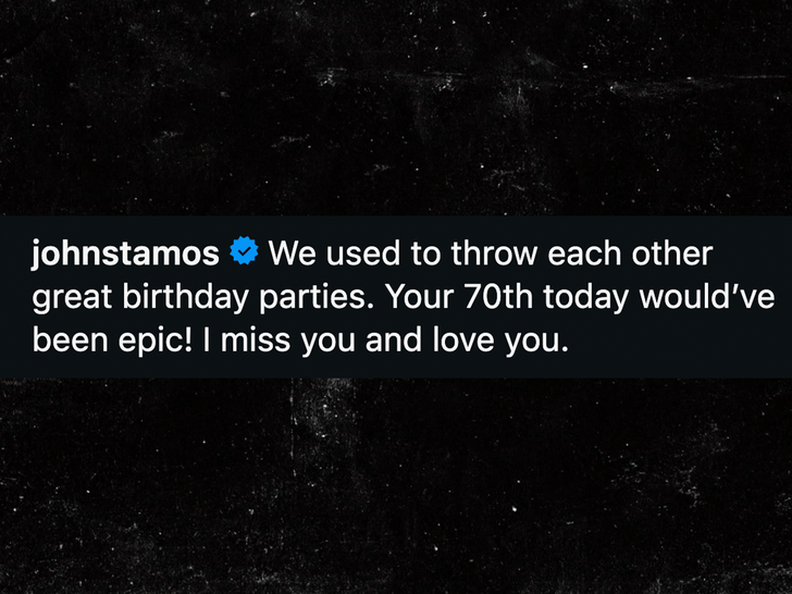 John Stamos' Instagram tribute message honoring Bob Saget's 70th birthday