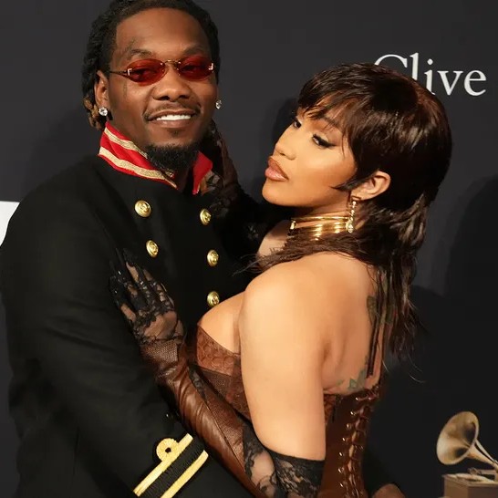 Cardi B and Offset Together - Getty