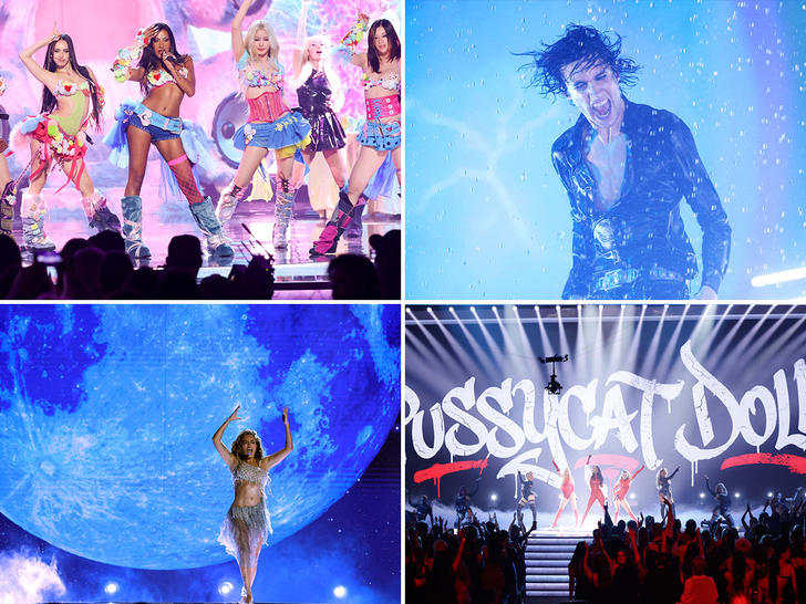 Performance montage from the 2026 American Music Awards show