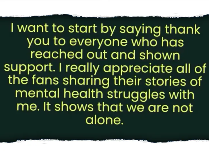 Ronnie Ortiz-Magro's Instagram Story addressing mental health