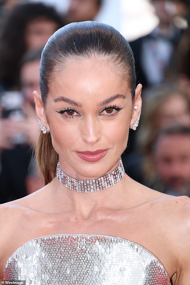 Izabel Goulart on the Cannes Film Festival red carpet in May 2026