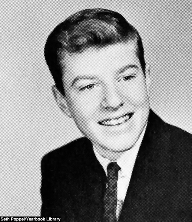 Jerry Springer's 1961 Forest Hills High School yearbook portrait