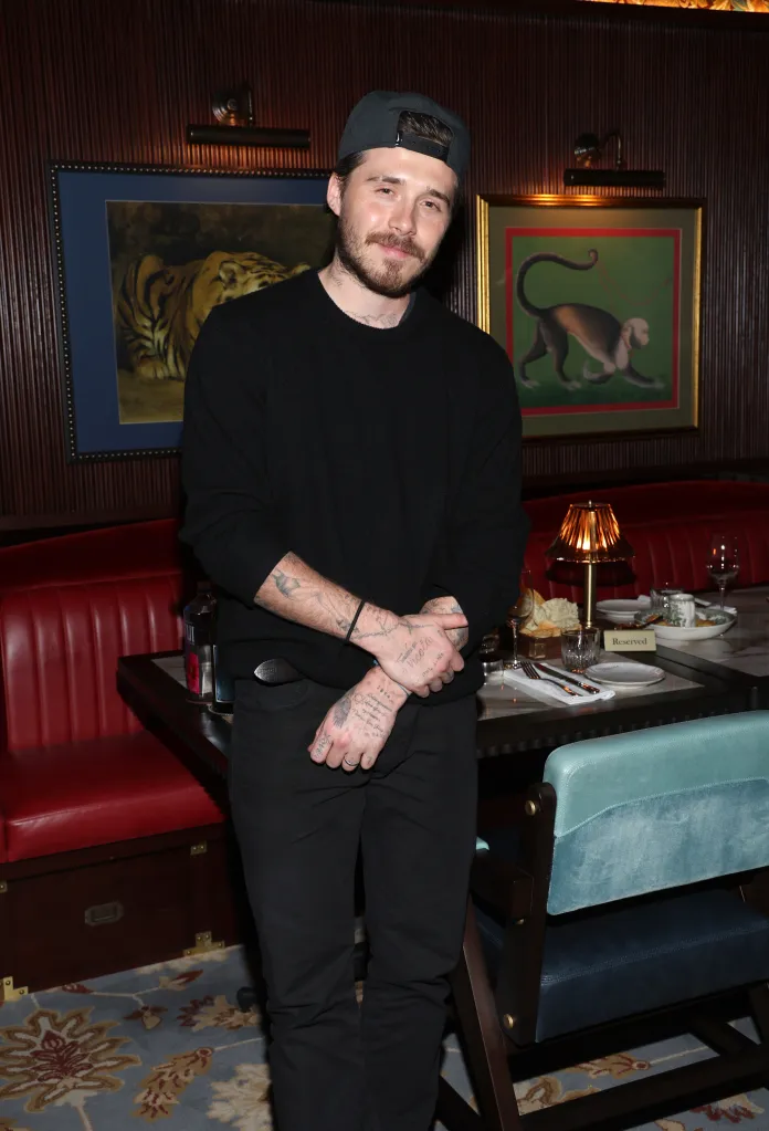 Brooklyn Beckham at the Gymkhana opening in January 2026.