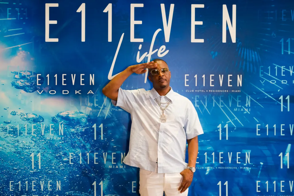 T.I. at E11EVEN Miami during Swim Week weekend.