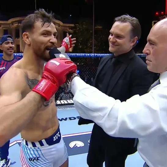 Mauricio Ruffy KO win at White House - Paramount+ / UFC